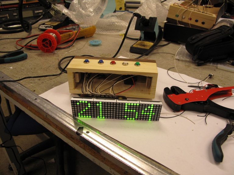 Diy Wooden Block Clock at Mary Lewis blog