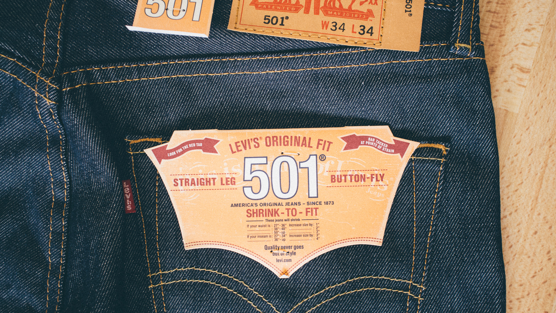How to shrink-to-fit the classic Levi’s 501 STF Jeans - Norwegian Creations