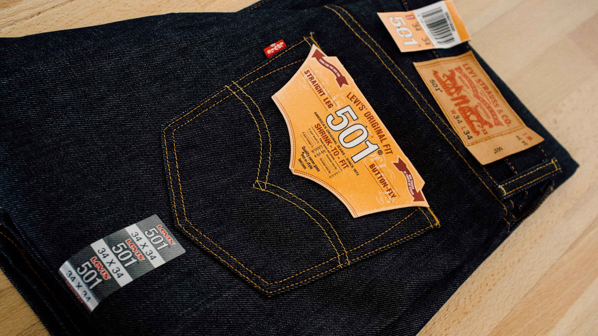 How to shrink-to-fit the classic Levi's 501 STF Jeans – Norwegian Creations