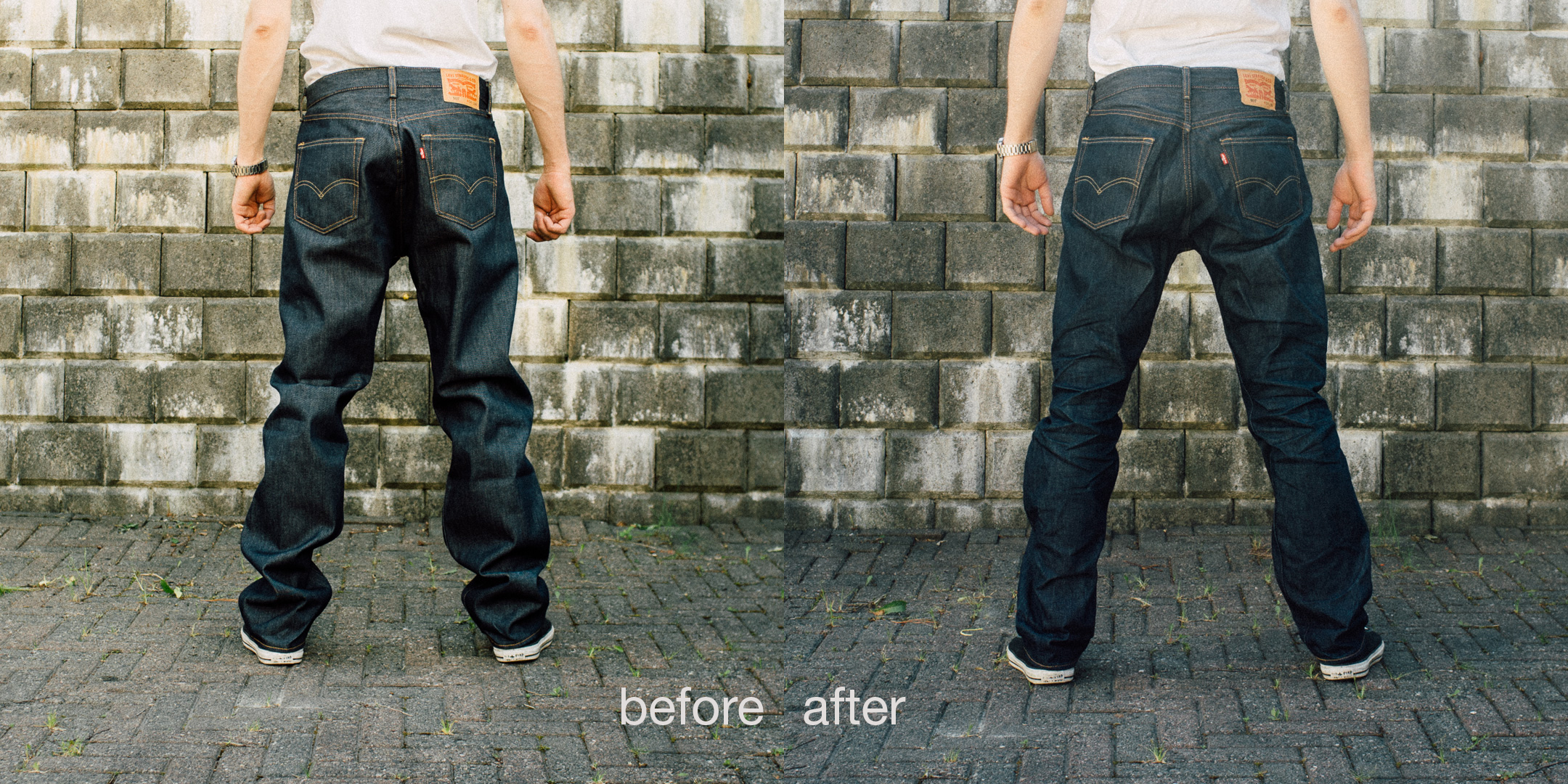 How to shrink-to-fit the classic Levi's 501 STF Jeans – Norwegian Creations