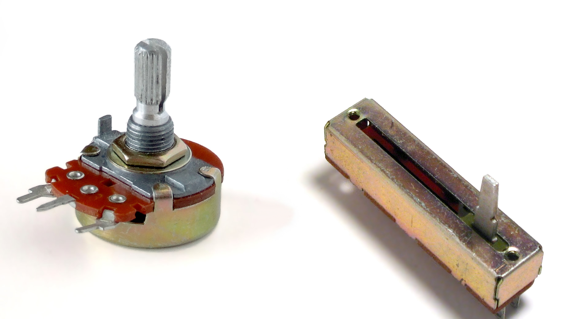 15mm > 2m with coloured with codes Knob-x5 500r Potentiometer Rotary 