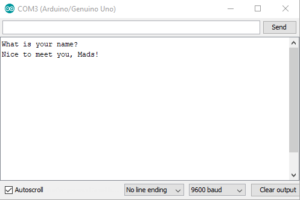 Arduino Tutorial: Serial Inputs – Norwegian Creations